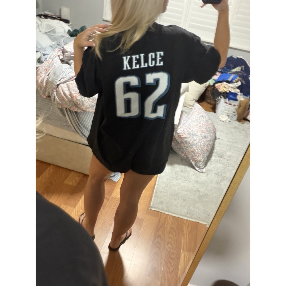 Jason Kelce Eagles #62 T-Shirt Short Sleeve Adult Size 2XL Philadelphia Eagles